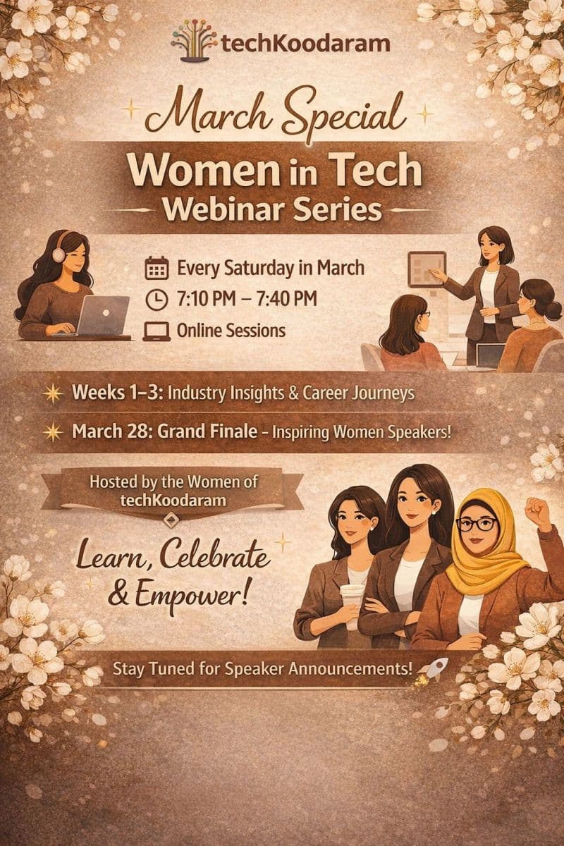 Women in Tech – March Series 2025 🌸